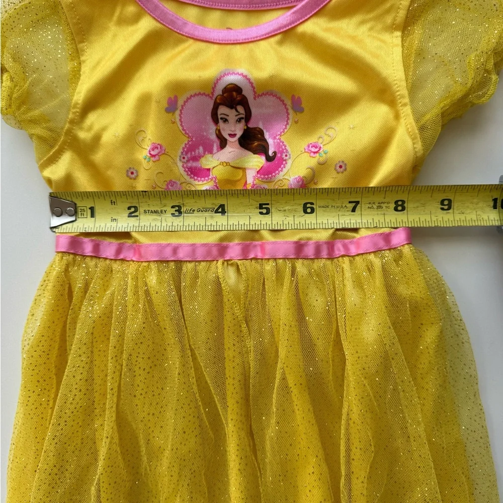 Disney Princess Belle Toddler Girls Fantasy Nightgown Beauty and the Beast 3T - Picture 6 of 11
